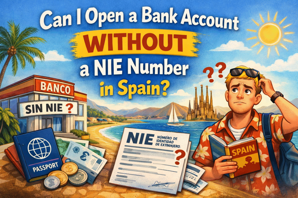 Can I open a bank account without a NIE Number?