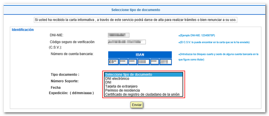 nie number website view