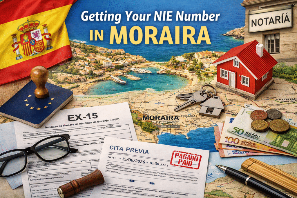 Getting Your NIE Number in Moraira guide photo