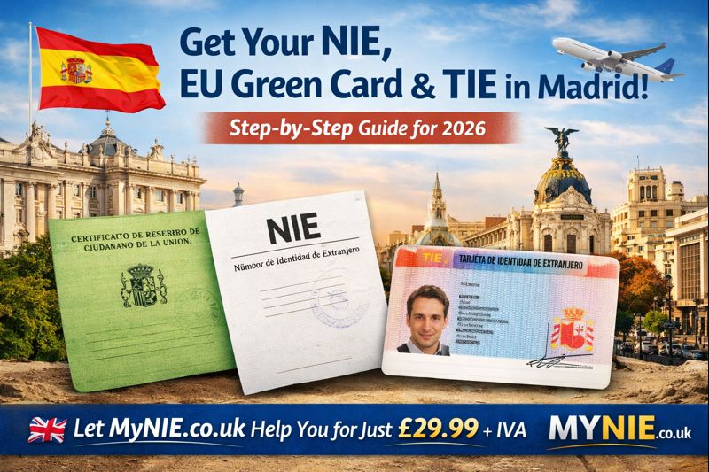 Expert guide to getting a NIE Number in Madrid
