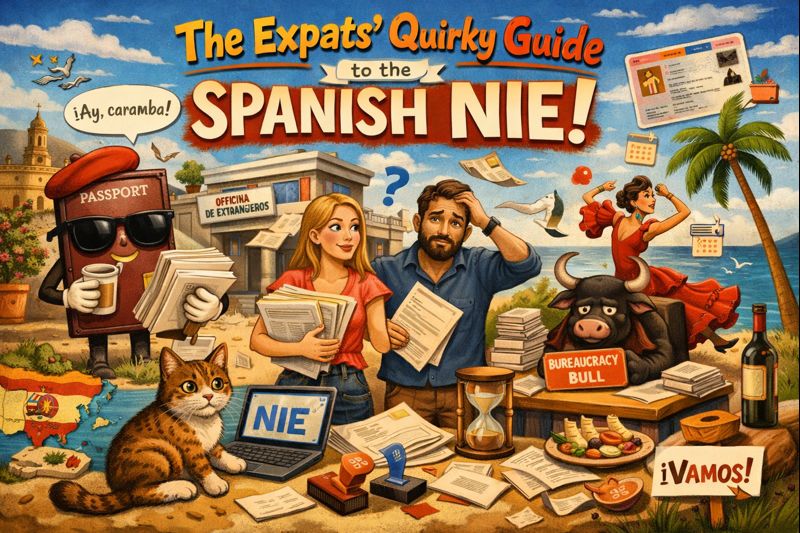 Expats guide to getting a NIE Number fun photo