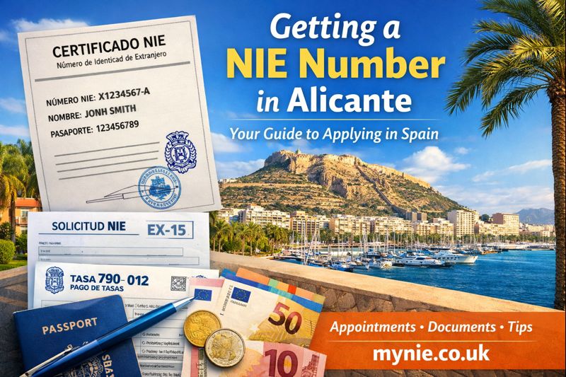 How to get as nie in Alicante guide