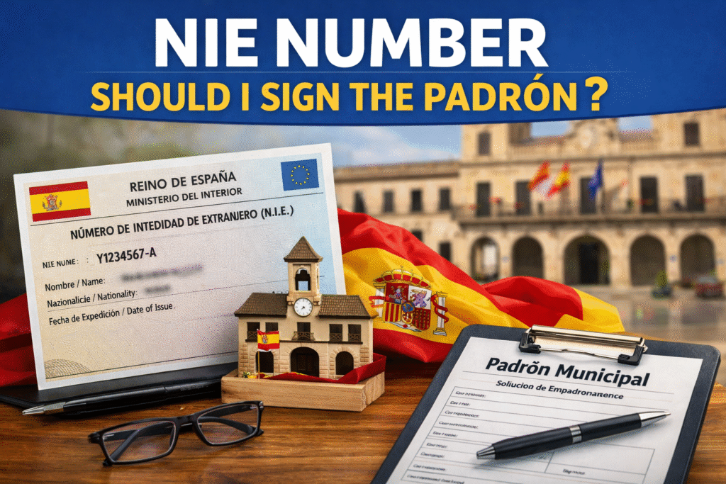Should I sign the Padron?