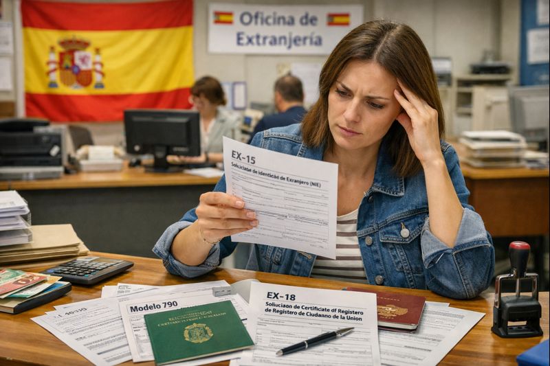 Mistakes when applying for a NIE-Number Spain guide