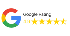 rated 4.9 on google maps